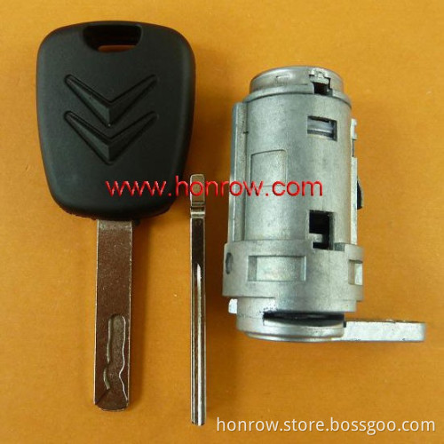 Hot sale Citroen door Lock With 407 Key Blade, Citroen parts with 50% free shipping